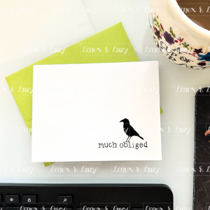 Much Obliged | 6 Greeting Cards